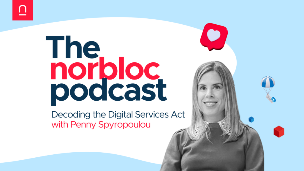 The norbloc podcast
#1 Penny Spyropoulolu: Decoding the Digital Services Act